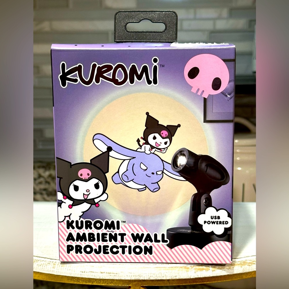 Sanrio Kuromi Ambient Wall Projection HD Crystal - New